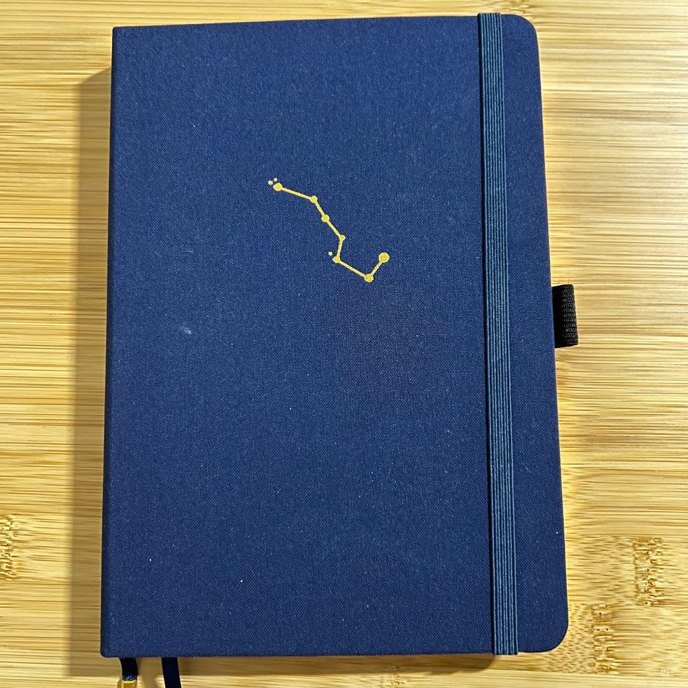 Archer & Olive A5 Night Sky Blackout Dot Grid Notebook - NEW